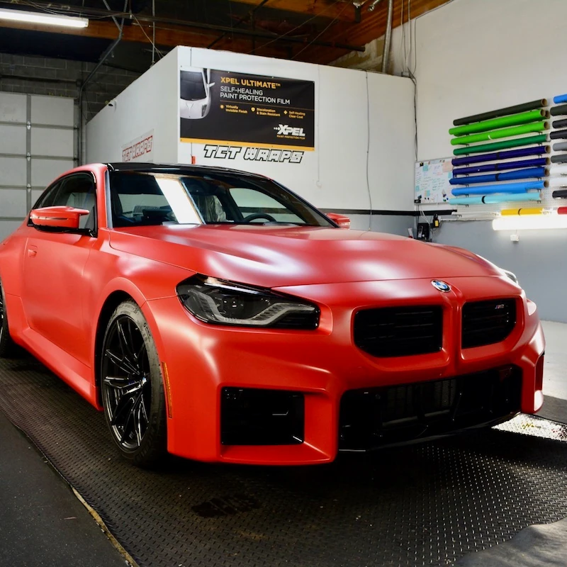 Ceramic coating gloss and water beading example