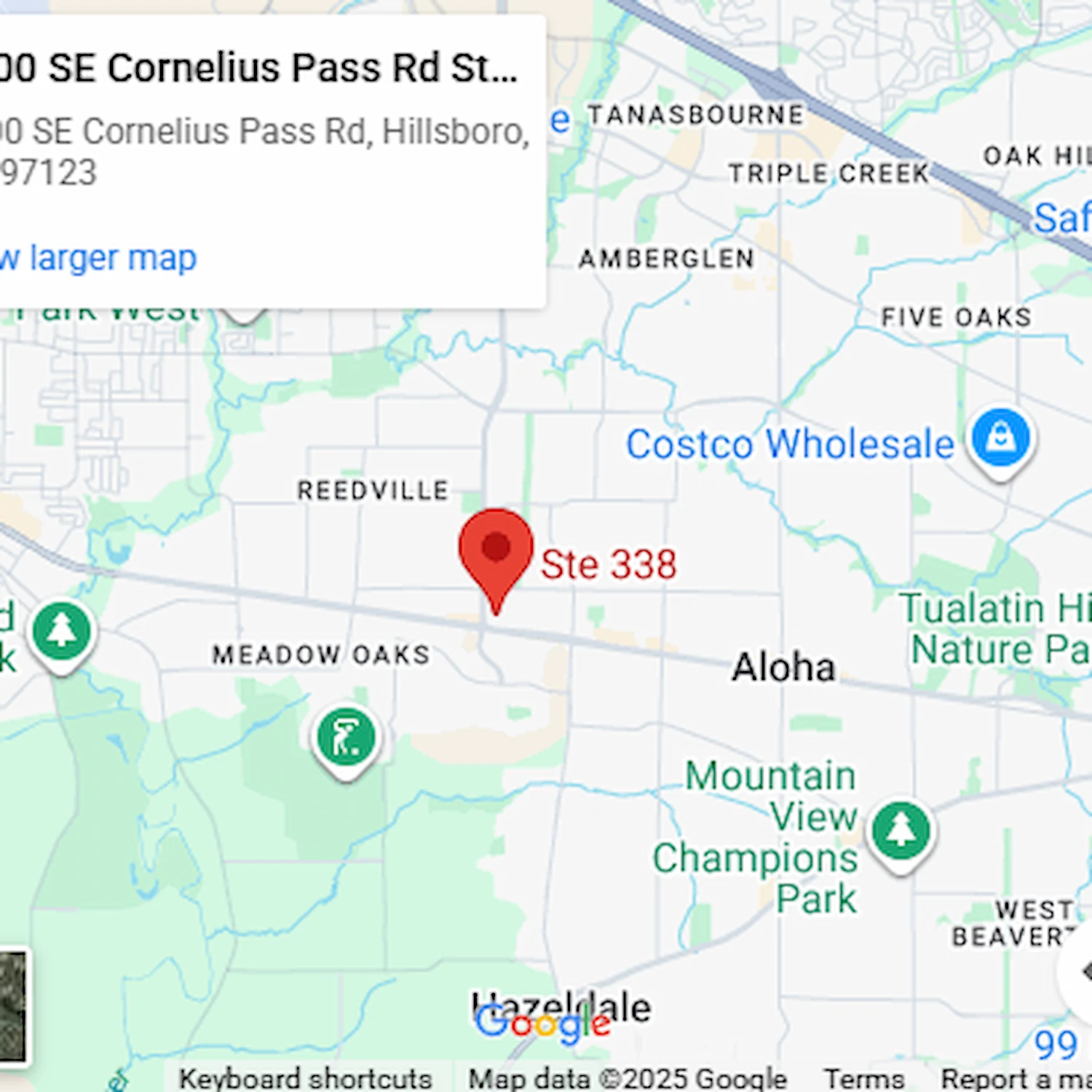 Map preview for TCT Wraps