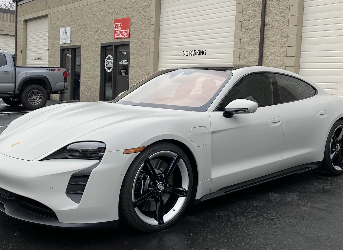 Precision window tint installation