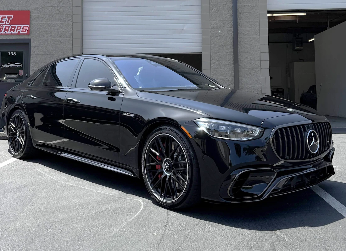 Window tint visual example